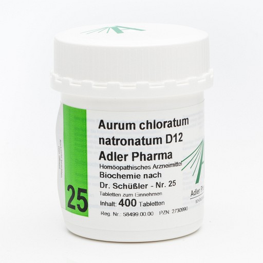 BIOCHEMIE Adler 25 Aurum chloratum natr.D 12 Tabl.