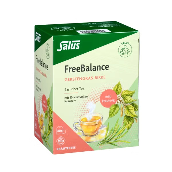 FREEBALANCE Gerstengras-Birke Tee Bio Salus Fbtl.