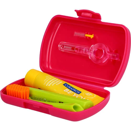 CURAPROX Travel-Set rot