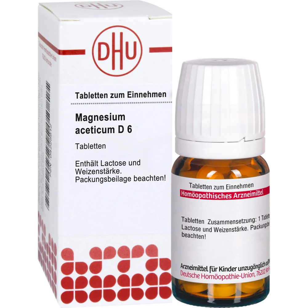 MAGNESIUM ACETICUM D 6 Tabletten