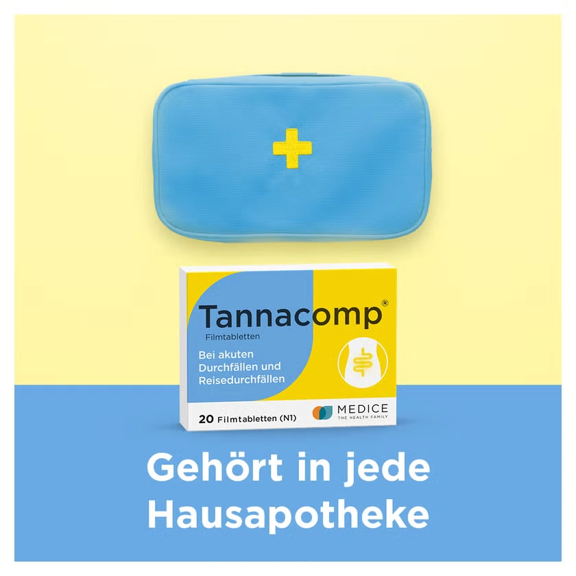 Tannacomp® bei akutem Durchfall, Reisedurchfall & Magen-Darm-Infekten
