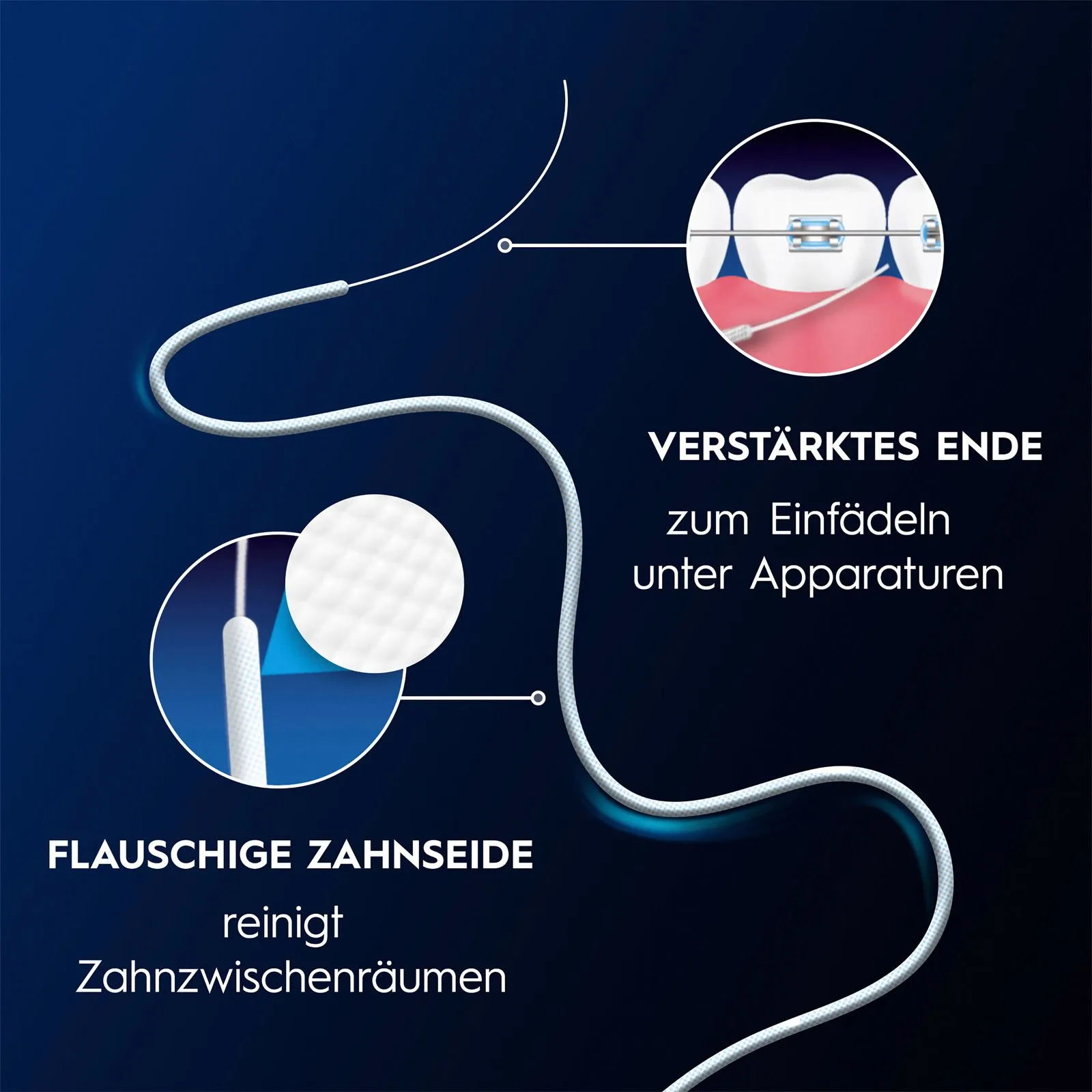 ORAL B Superfloss Zahnseidefäden