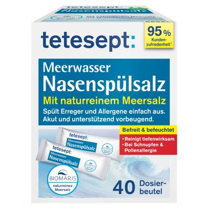 TETESEPT Meerwasser Nasenspülsalz