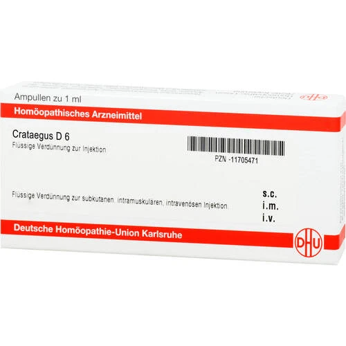 CRATAEGUS D 6 Ampullen