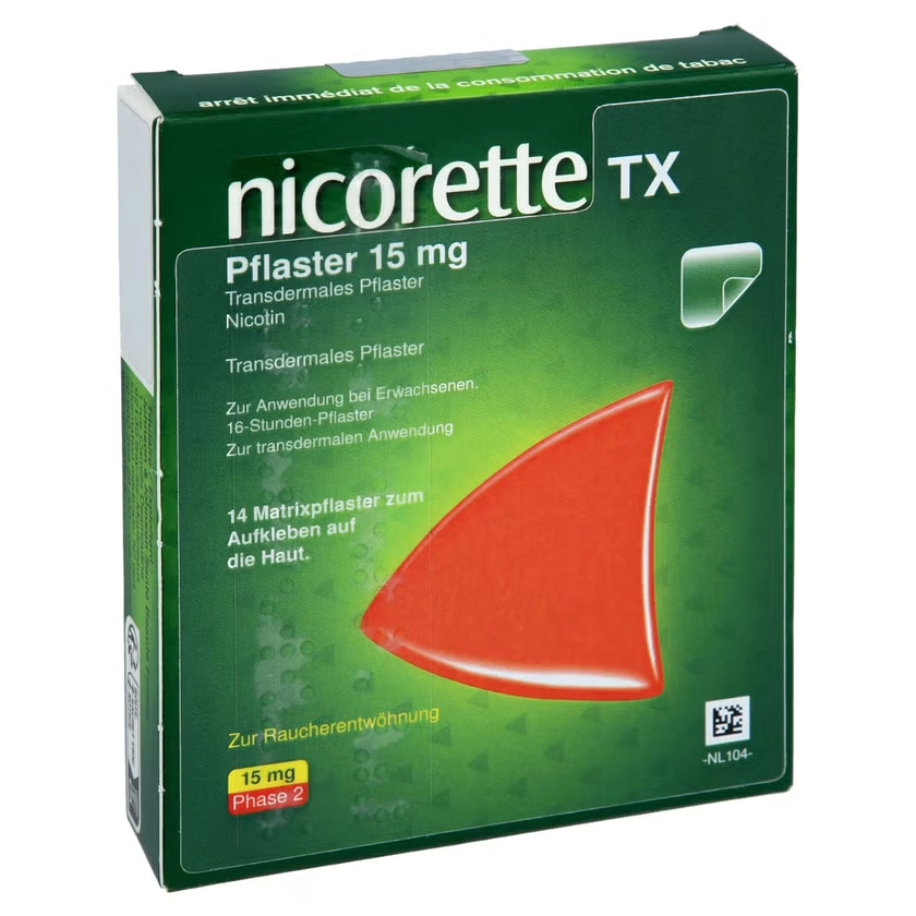 NICORETTE TX Pflaster 15 mg