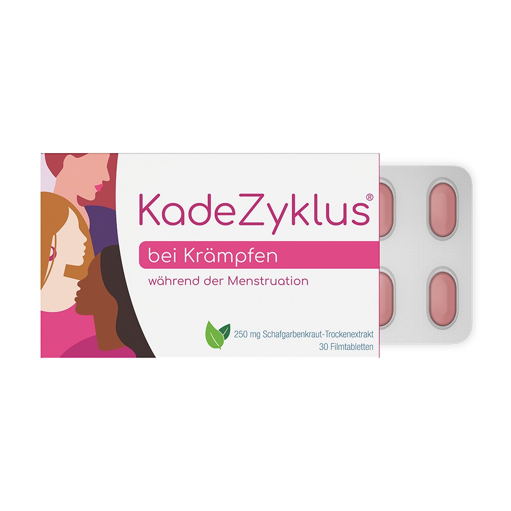 KadeZyklus bei Krämpfen – Pflanzlich bei Regelschmerzen & Unterleibskrämpfen