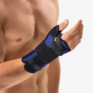 BORT SellaTex Classic Handgel.Orthese re.L blau