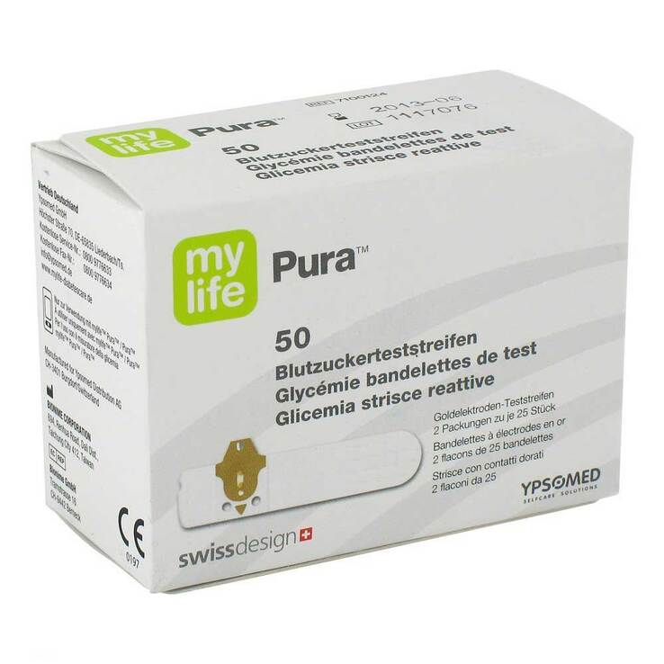 MYLIFE Pura X Blutzucker Teststreifen