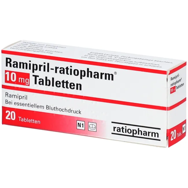 RAMIPRIL-ratiopharm 10 mg Tabletten