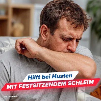 Mucosolvan® 1mal täglich Retardkapseln bei festsitzendem Husten, starker Verschleimung & zähem Schleim