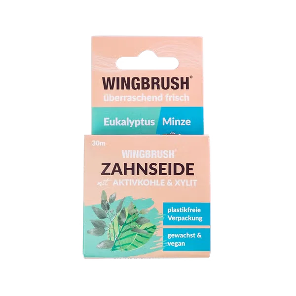 PAPERDENT Zahnseide Eukalyptus Minze vegan gew.30m