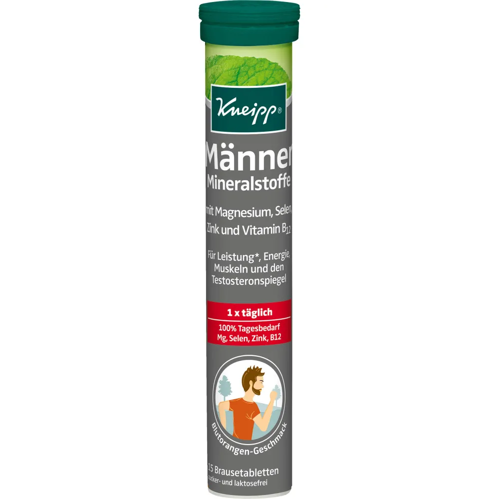 KNEIPP Männer Mineralstoffe Brausetabletten