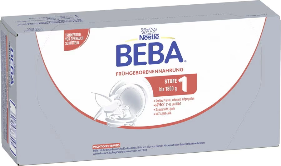 NESTLE BEBA Frühgeborenen Nahrung Stufe 1 flüss.
