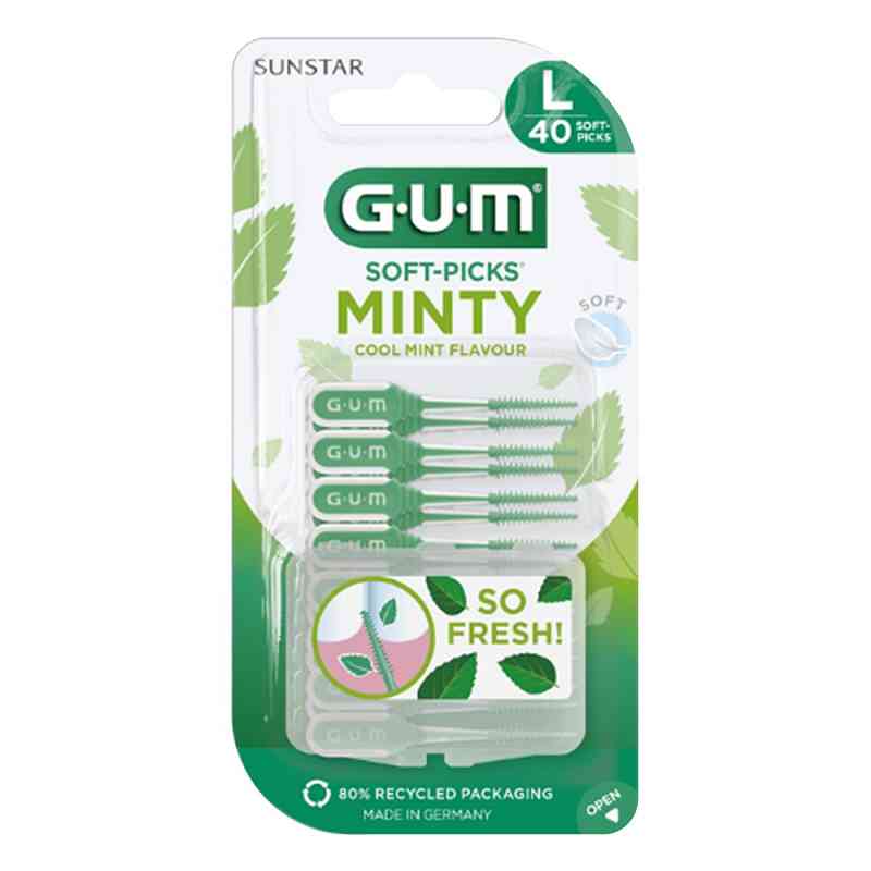 GUM SOFT-PICKS MINTY large