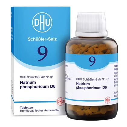 BIOCHEMIE DHU 9 Natrium phosphoricum D 6 Tabletten