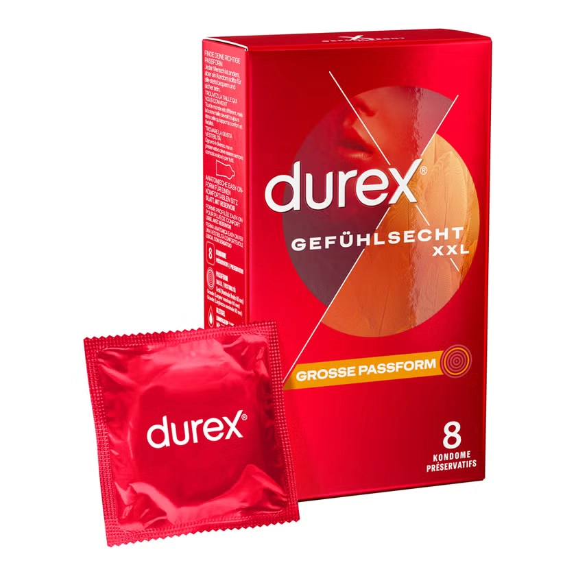 DUREX Gefühlsecht XXL Kondome