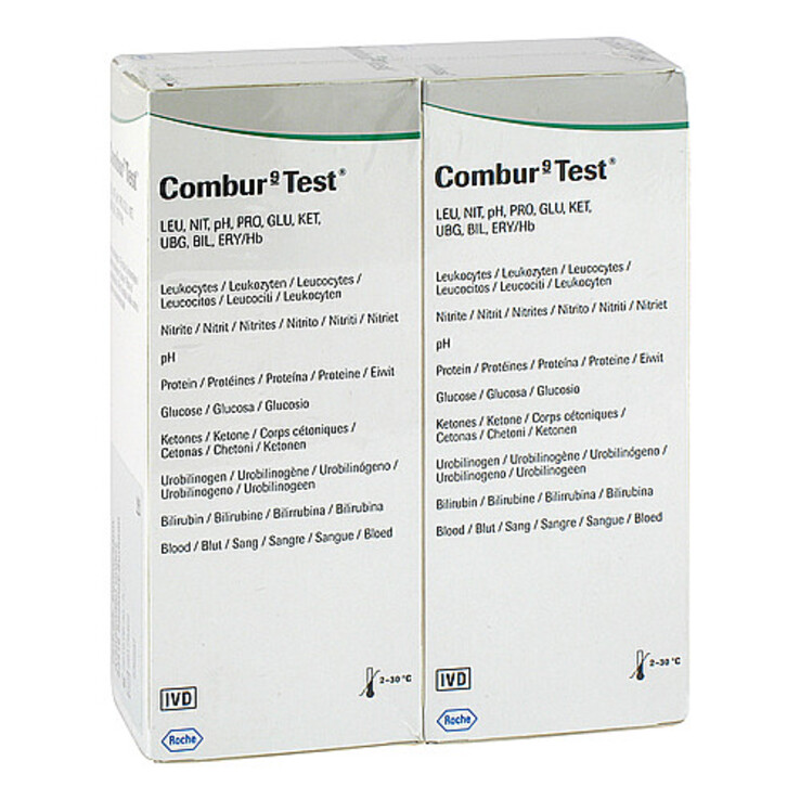COMBUR 9 Test Teststreifen