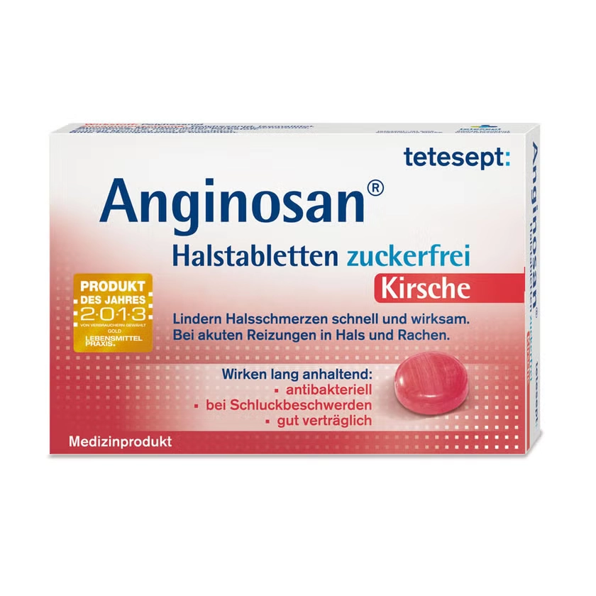 tetesept Anginosan Halstabletten Kirsche - zuckerfrei