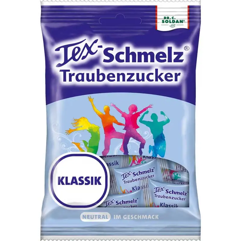 SOLDAN Tex Schmelz Traubenzucker Klassik Beutel