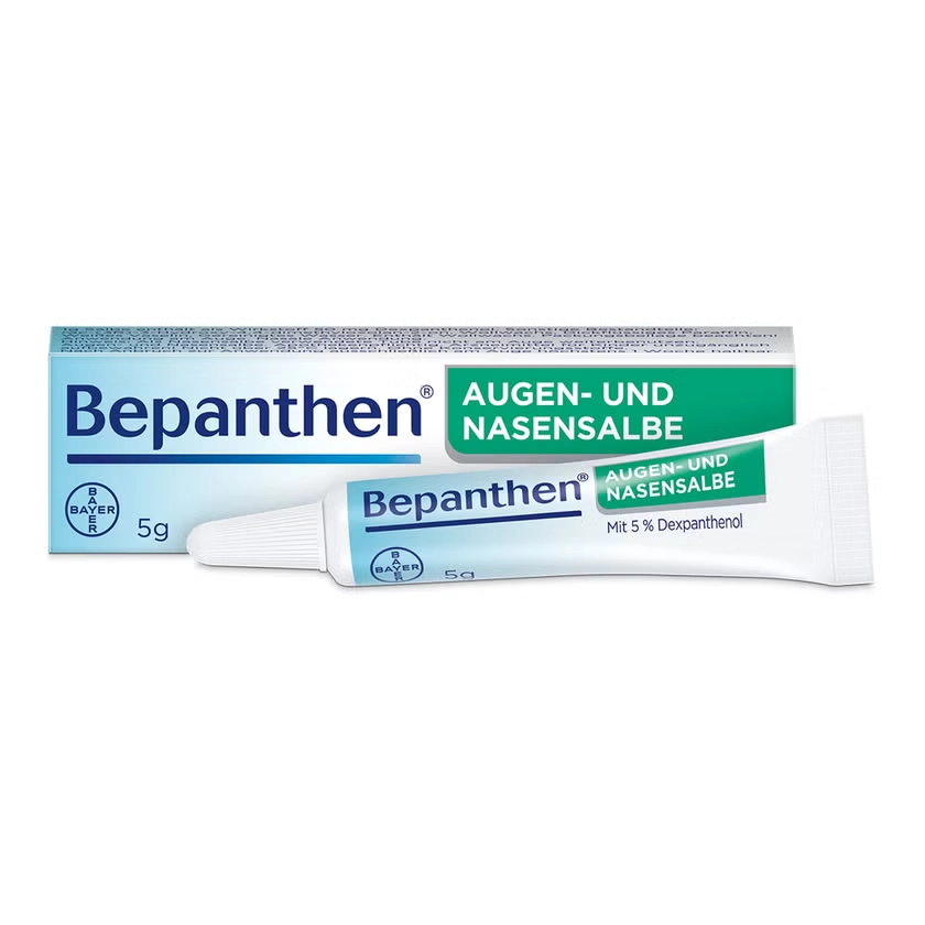 Bepanthen® Augen- und Nasensalbe bei wunder Nase, trockenen & gereizten Augen