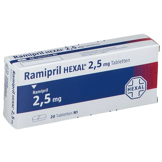 RAMIPRIL HEXAL 2,5 mg Tabletten