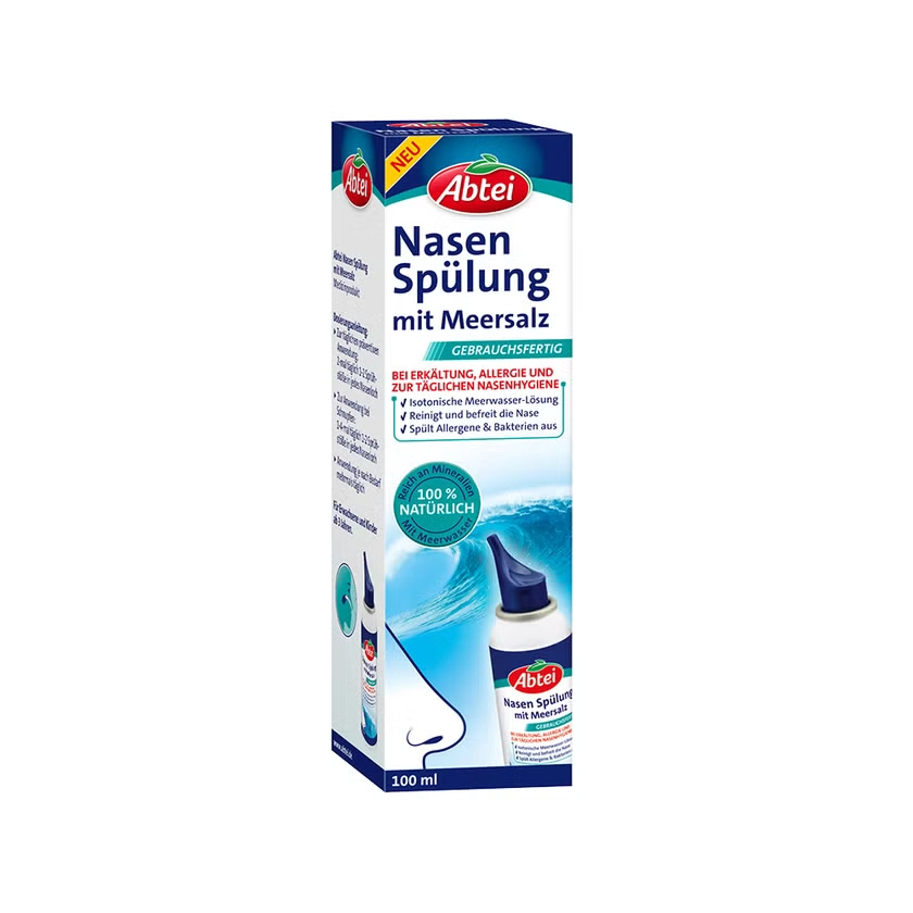 ABTEI Nasenspülung mit Meersalz Spray