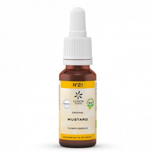 BACHBLÜTEN No.21 Mustard Bio
