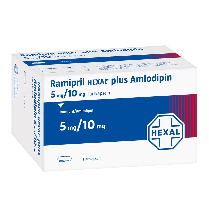 RAMIPRIL HEXAL plus Amlodipin 5 mg/10 mg Hartkaps.