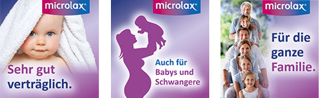 Microlax Wirkweise im Enddarm