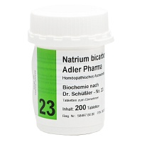 BIOCHEMIE Adler 23 Natrium bicarbonicum D 12 Tabl.