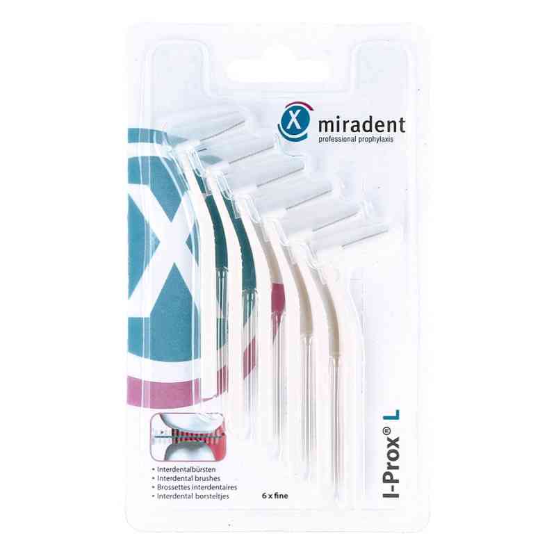 MIRADENT Interdentalbürste I-Prox L 0,6 mm weiß