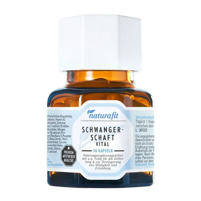 NATURAFIT Schwangerschaft Vital Kapseln