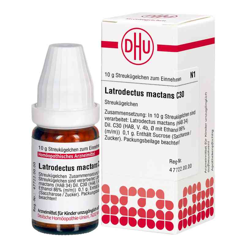 LATRODECTUS mactans C 30 Globuli