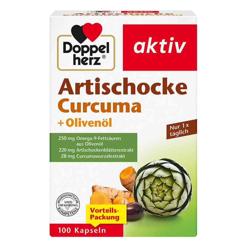DOPPELHERZ Artischocke Curcuma+Olivenöl Kapseln