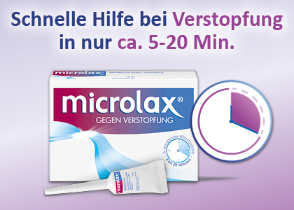 Microlax Rektallösung Klistiere bei Verstopfung