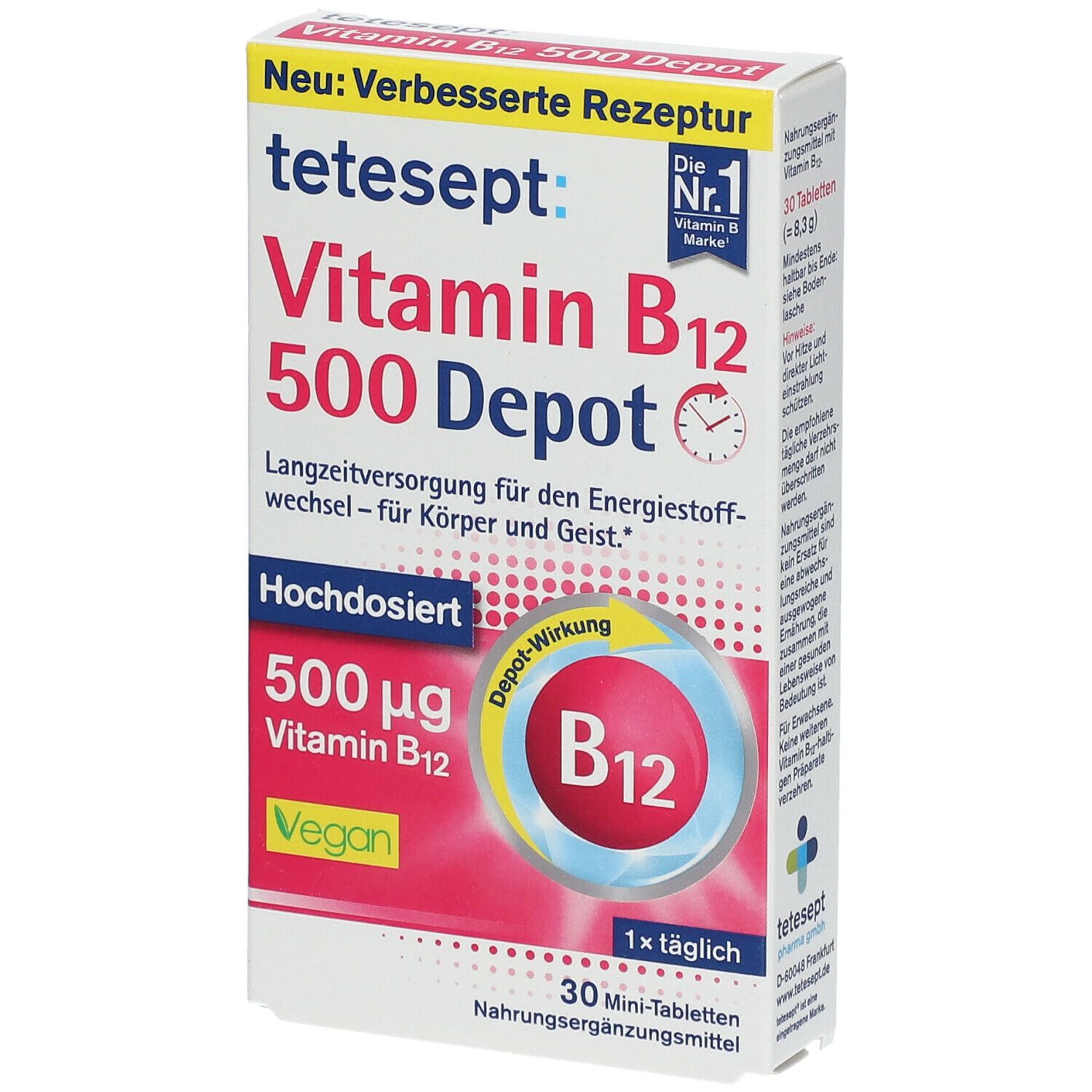 TETESEPT Vitamin B12 500 Depot Filmtabletten
