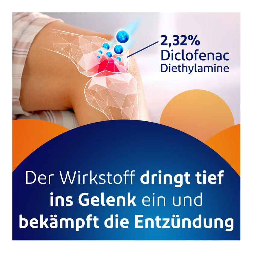 Voltaren® Schmerzgel forte bei akuten Gelenkschmerzen, Rückenschmerzen & Arthrose