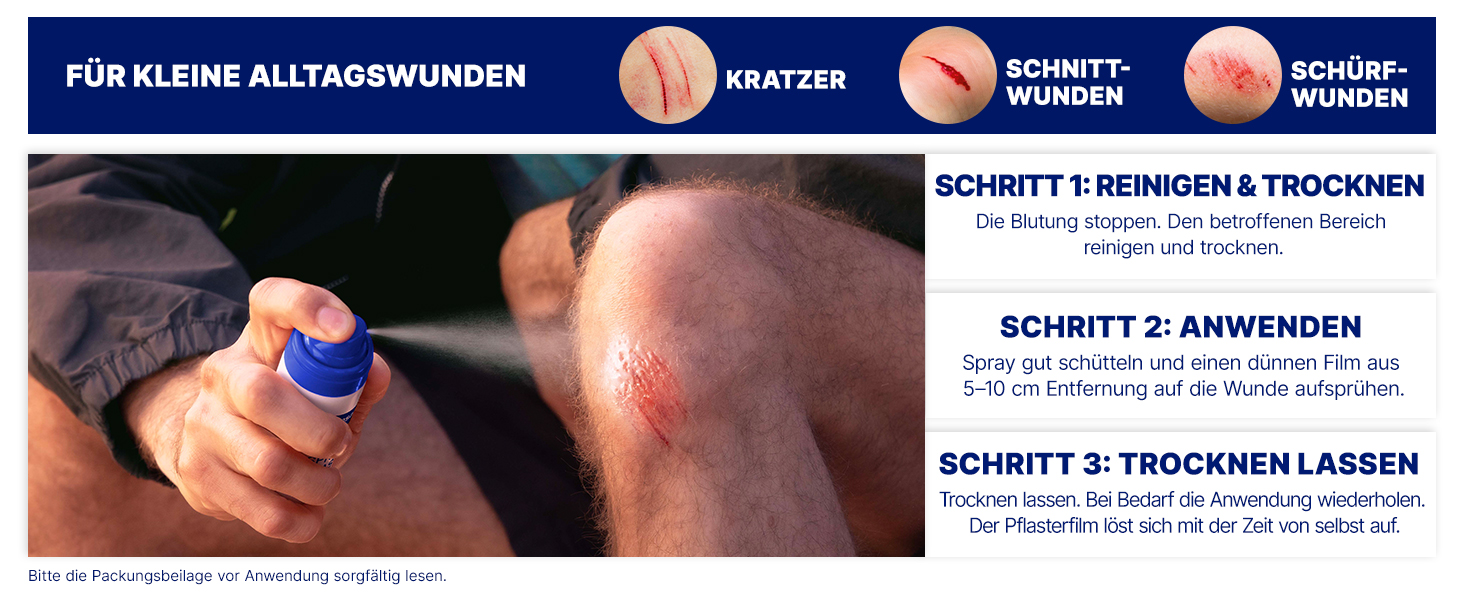 Hansaplast Zweite Haut Sprühpflaster Banner 5