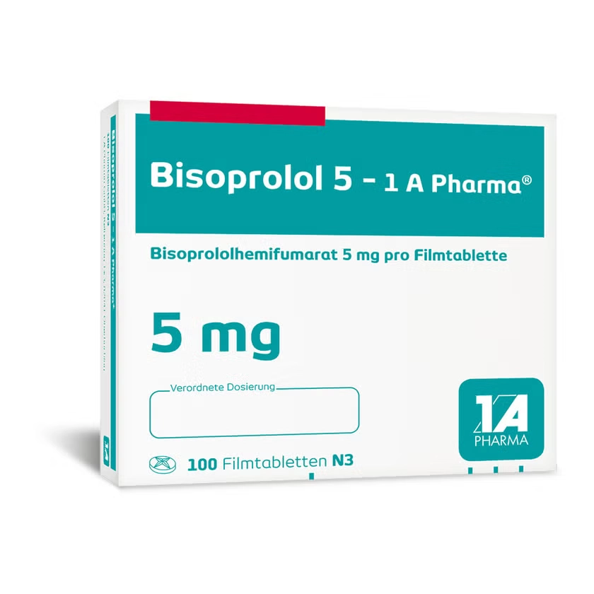 BISOPROLOL 5-1A Pharma Filmtabletten