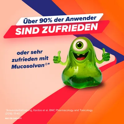 Mucosolvan® 1mal täglich Retardkapseln bei festsitzendem Husten, starker Verschleimung & zähem Schleim