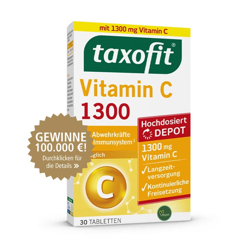 TAXOFIT Vitamin C 1300 Tabletten