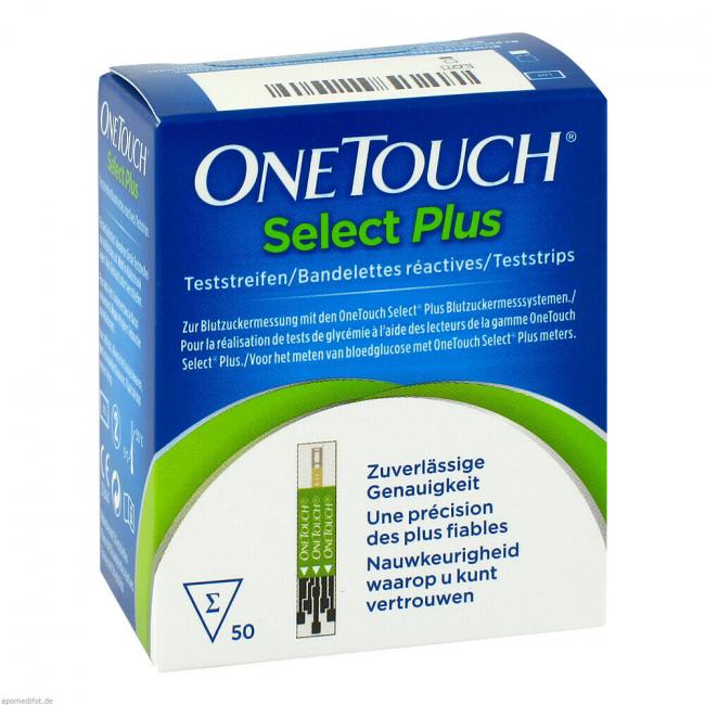 ONE TOUCH Select Plus Blutzucker Teststreifen
