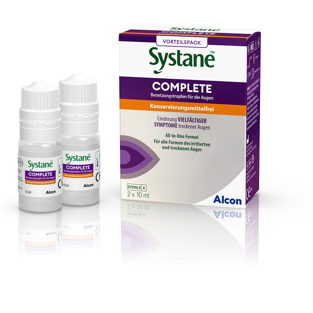 SYSTANE COMPLETE Benetzungstr.f.d.Aug.o.Konserv.