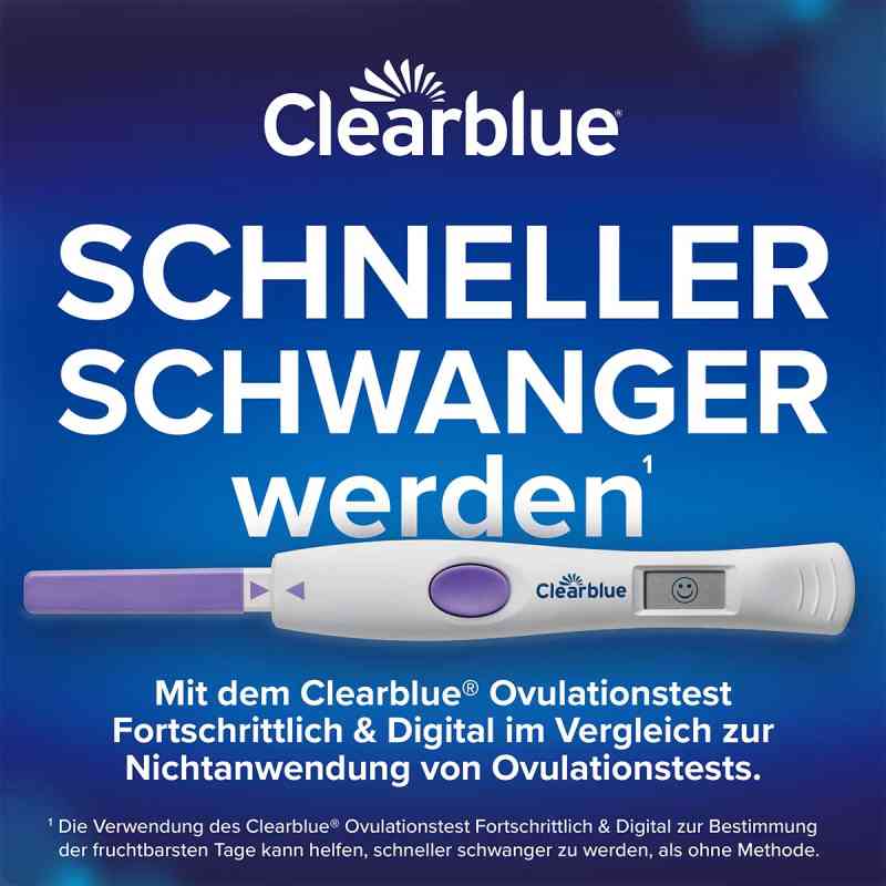 CLEARBLUE Ovulation u.Schwangerschaftstest Kombip.