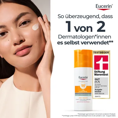 Eucerin Oil Control Face Sun Gel-Creme LSF 50+