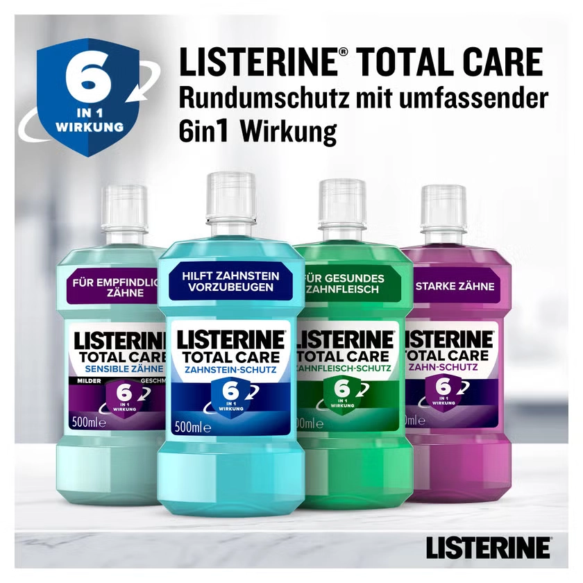 LISTERINE Total Care Zahnstein-Schutz Mundspülung