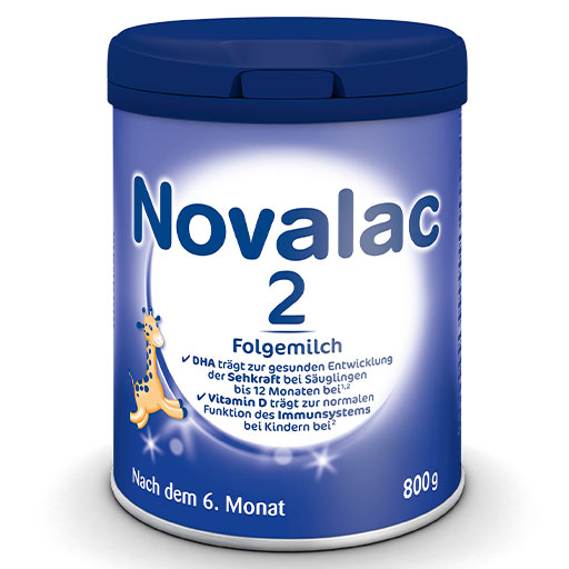 NOVALAC 2 Folge-Milchnahrung Plv.nach dem 6.Monat