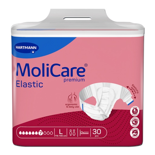 MOLICARE Premium Elastic Slip 7 Tropfen Gr.L