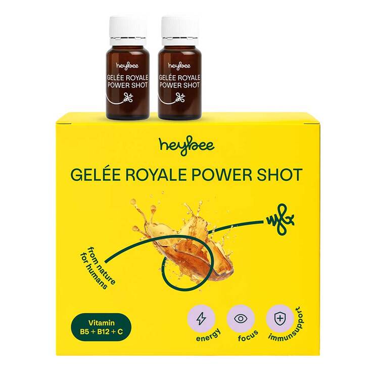 HEYBEE Gelee Royale Power Shot Trinkampullen