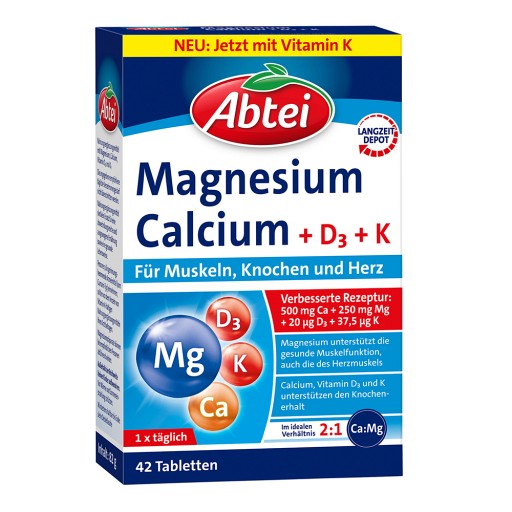 ABTEI Magnesium Calcium+D+K Tabletten